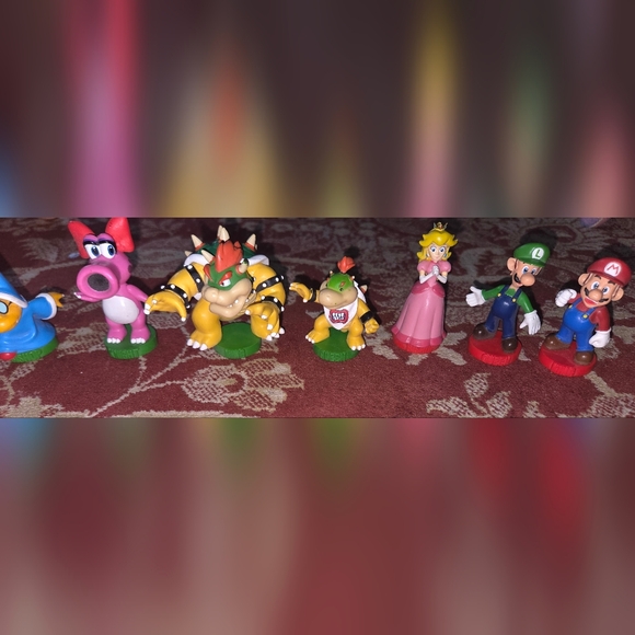 Nintendo Mario Multicolor Action Figure Set - Picture 1 of 6